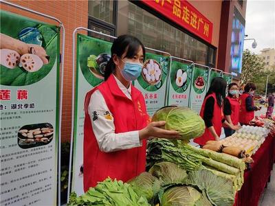 廣東節(jié)后首次大規(guī)模采購湖北農(nóng)副產(chǎn)品 百噸果蔬銷往廣州市場(chǎng)