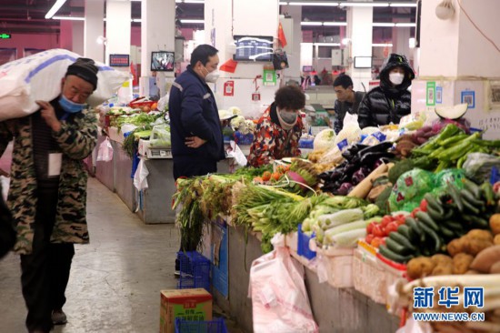 呼和浩特:大型農副產品批發市場平穩有序營業