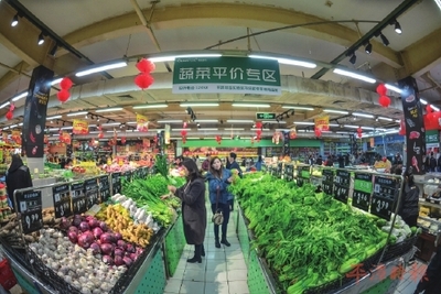 不漲價!春節期間平潭9家超市四類農副產品實行平價銷售