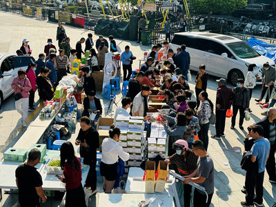 徐州鼓樓環城街道:農副產品進社區 搭建消費新場景
